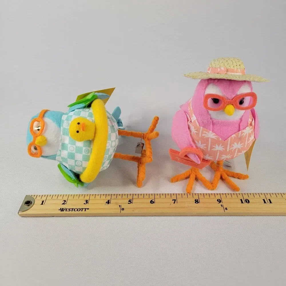 2024 Target Sun Squad Featherly Friends Fabric Birds Coral Junior Summer Spritz
